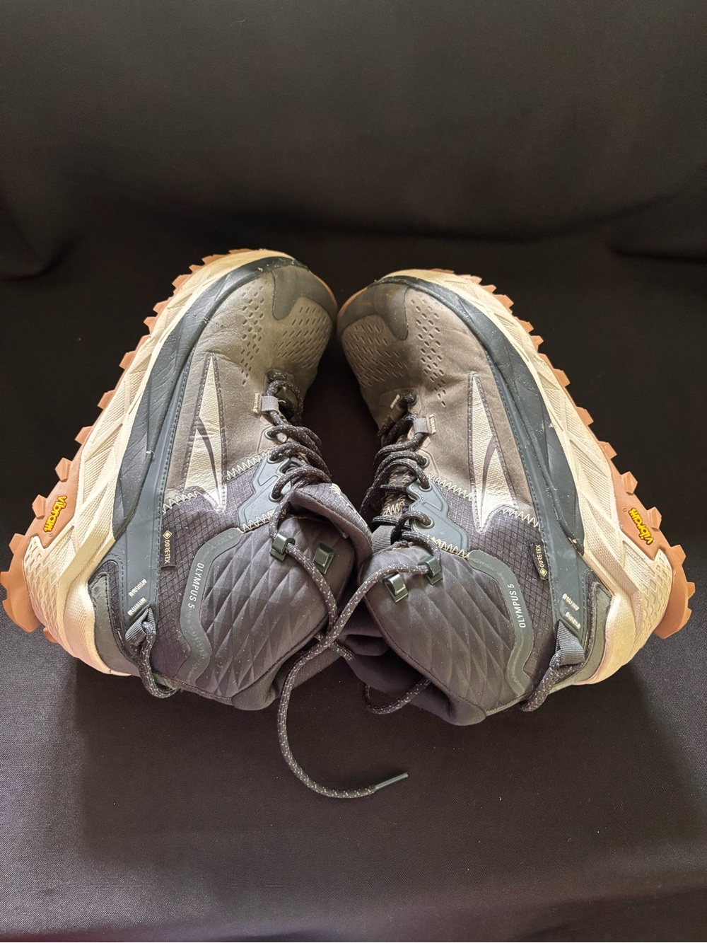 Altra Trail Running Shoes in Gray and Tan